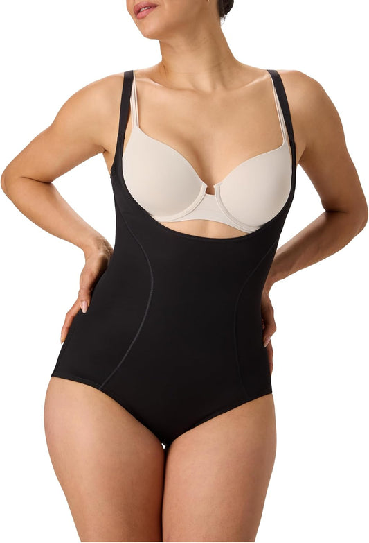 Women'S Open Bust Shapewear, Wear Your Own Bra Smoothing Shapewear Briefer
