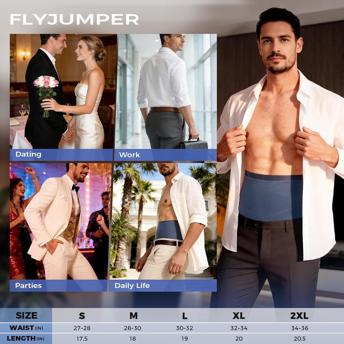 Mens Padded Underwear Butt Lifter Boxer Briefs Tummy Control Shapewear