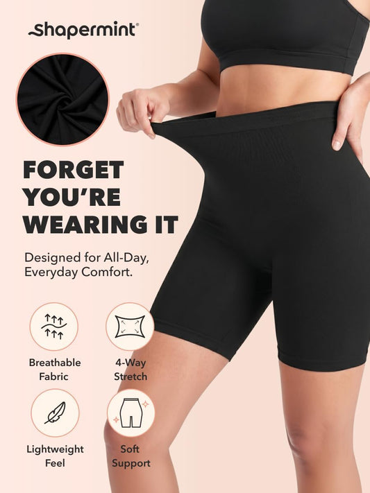 Shapewear for Women - High-Waisted Shapewear Tummy Control Shorts, Thigh Slimmer, Underwear for Women