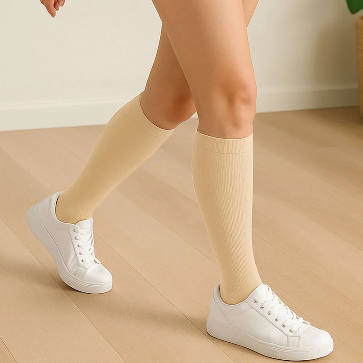 Compression Socks for Women and Men,  3 Pairs Womens Compression Socks 20-30 Mmhg, Knee High Compression Socks for Running, Nurse, Pregnancy and Travel