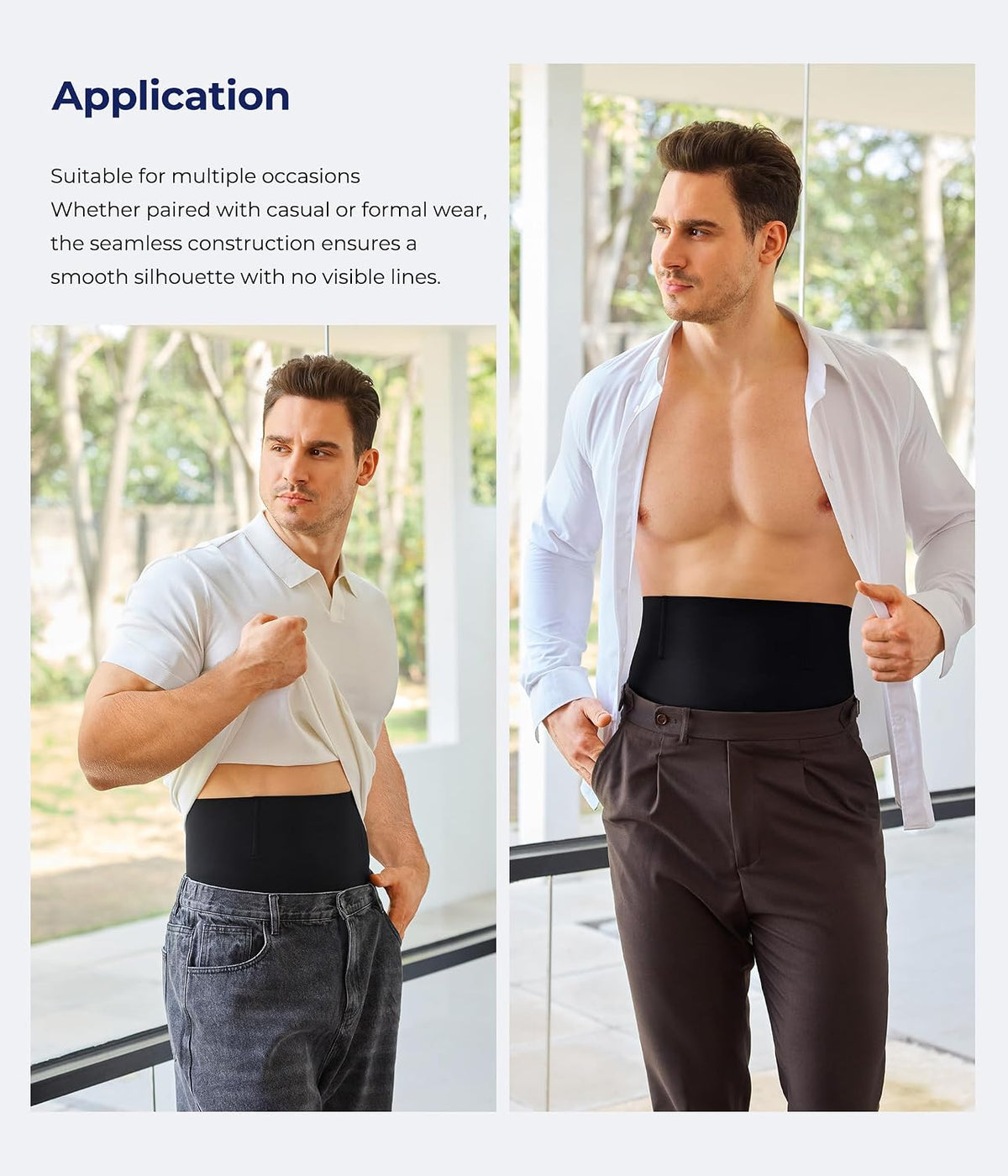 Mens Shapewear Tummy Control Underwear Compression Shorts Slimming Body Shaper Leg Boxer Briefs