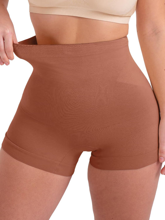 Shapewear Tummy Control Shorts, High-Waisted Firm Boyshorts
