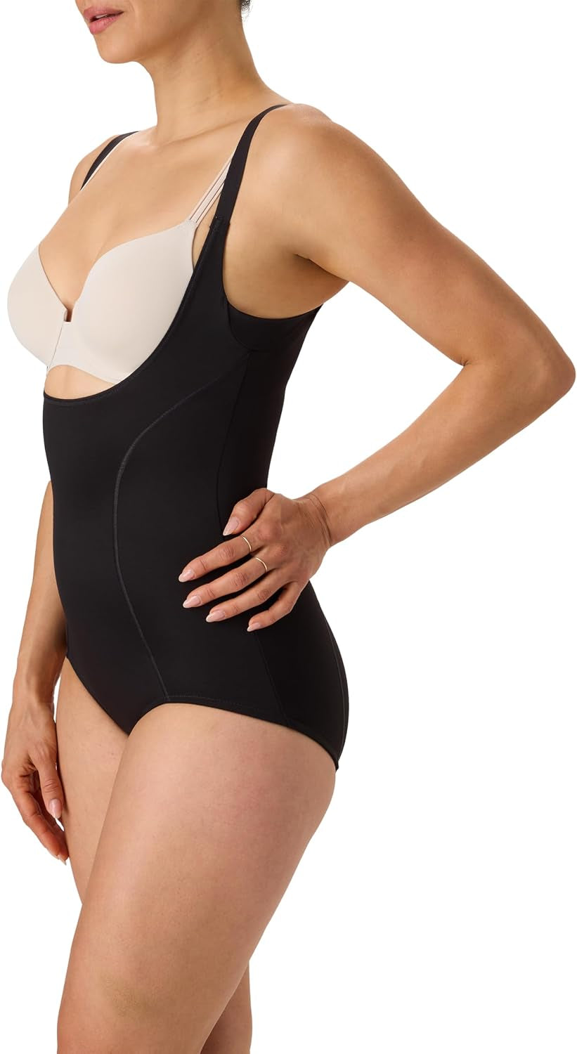 Women'S Open Bust Shapewear, Wear Your Own Bra Smoothing Shapewear Briefer